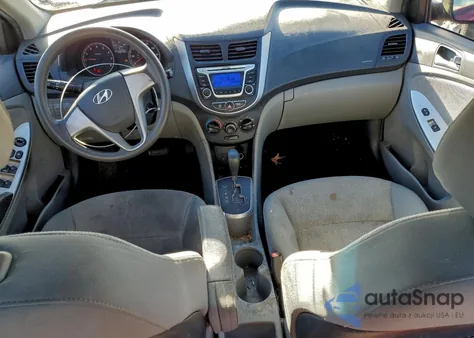 2014 Hyundai Accent Gls из США, поврежденный, VIN KMHCT4AE4EU687310